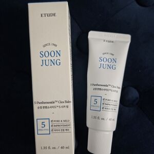 Etude Soon Jung Cica Balm, New, Immediately Calm & Soothe Skin